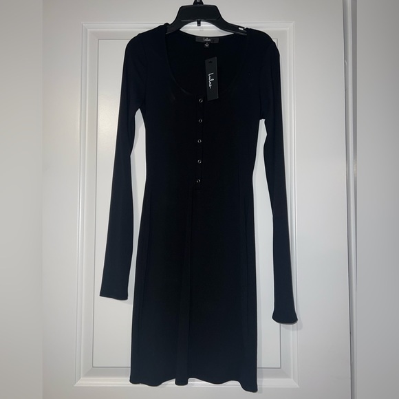 Black Lulu’s sweater dress Size S - Picture 1 of 2